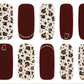 Burgundy Leopard